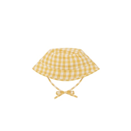 【organic zoo】 Honeycomb Gingham Bucket Sun Hat