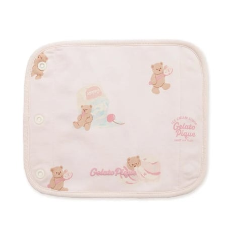【 gelato pique 】 PBGG262526 BABYｱｲｽﾍﾞｱ柄ｻｯｷﾝｸﾞﾊﾟｯﾄﾞ CRM