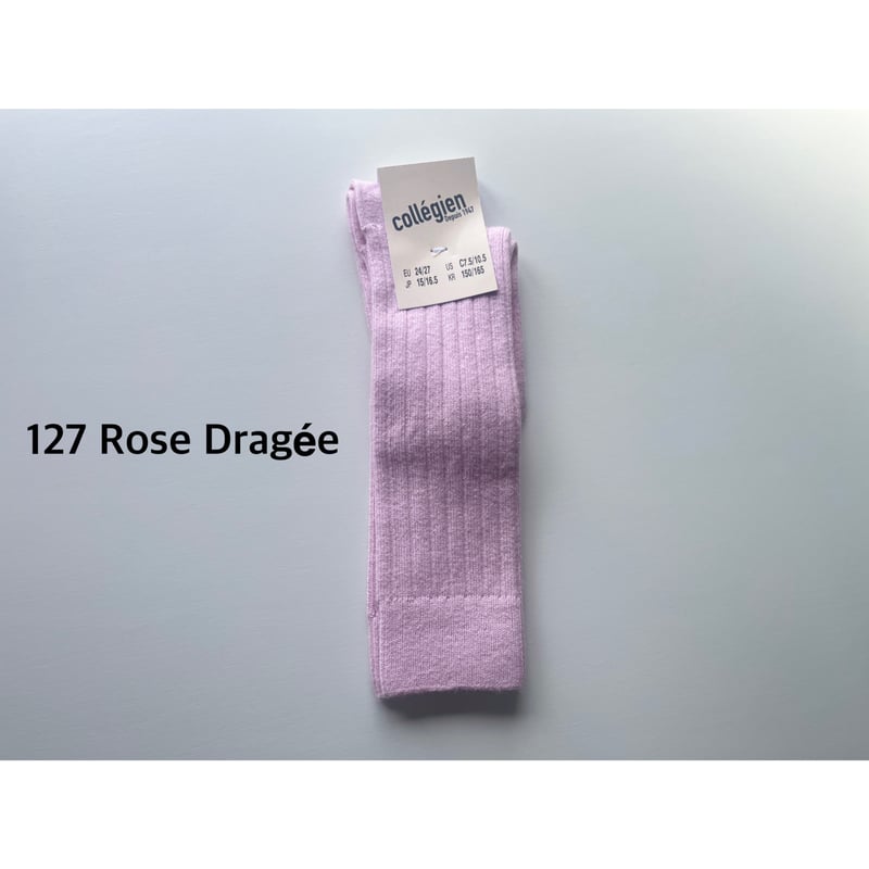 collegien】2950 La Haute Ribbed High Socks | MI