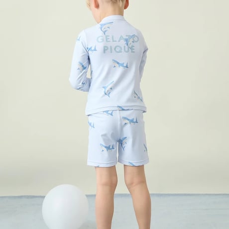 【 gelato pique 】 PKCT262408 KIDSｽｲﾑｳｪｱ BLU（size 90~120）