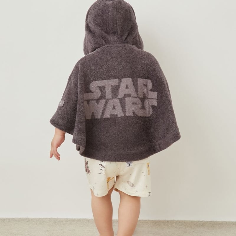 gelato pique 】STAR WARS ベビーポンチョ GRN(ヨーダ)/DGRY