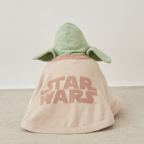 【 gelato pique 】STAR WARS　ベビーポンチョ　GRN(ヨーダ)/DGRY(ダースベイダー)