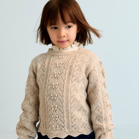 【the new society】Lila Jamper moonlight-Moonlight White