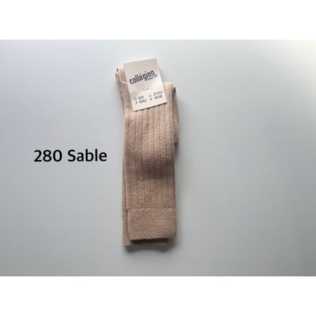 【collegien】2950 La Haute Ribbed High Socks