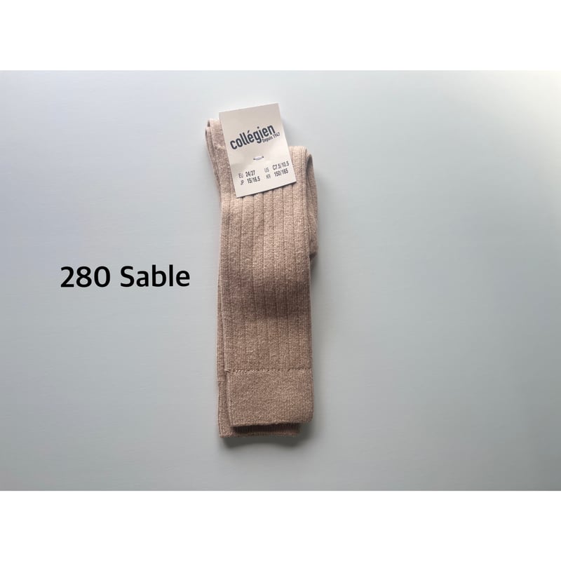 collegien】2950 La Haute Ribbed High Socks | MI