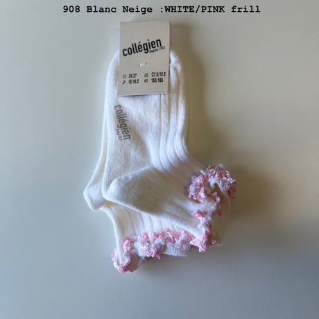 【 Collegien × mik&co 】Rococo frill ankle socks