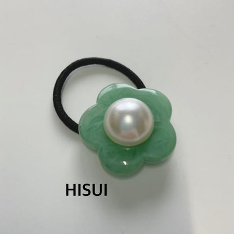 【HOME & LINEN】 Flower - Hair elastic