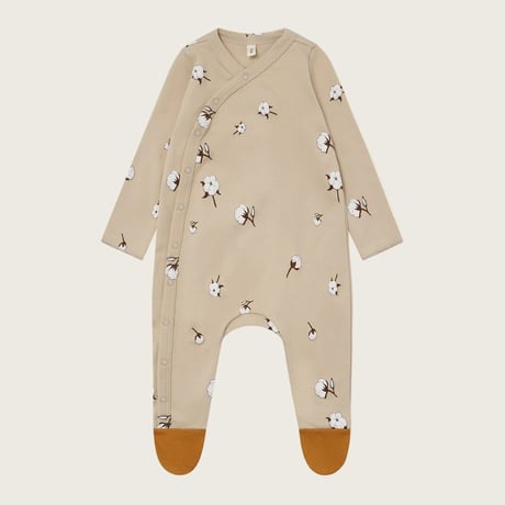 【organic zoo】 Cottonfield Suit with contrast feet