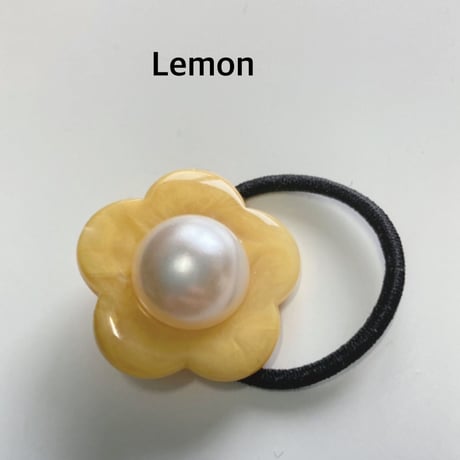 【HOME & LINEN】 Flower - Hair elastic