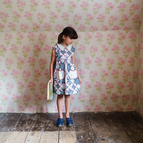 【 little cotton clothes 】Olivia Dress Patchwork Floral