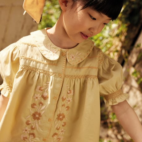 【 Apolina 】 HEIDI BLOUSE - CLOUD