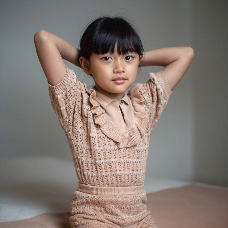 SOOR PLOOM 】Nancy Knit Top- Ginger 8y | MIK & CO 