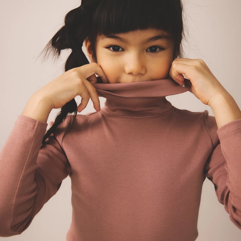 SOOR PLOOM 】Snap Turtleneck-Cherry | MIK & CO