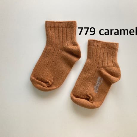 【collegien】3450 La Mini - Ribbed Ankle Socks