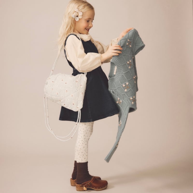 ワンピース soor ploom TIPPI pinfore  7y SOOR PLOOM♡Tippi Pinafore Light Denim 7Y - メルカリ