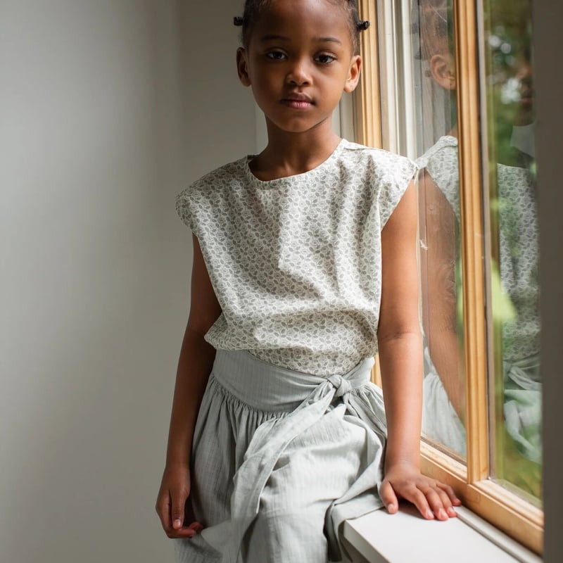 SOOR PLOOM 】Lupe Skirt, Moonstone 4y,5y,6y | SOOR PLOOM 】Lupe Skirt, Moonstone 4y,5y,6y |