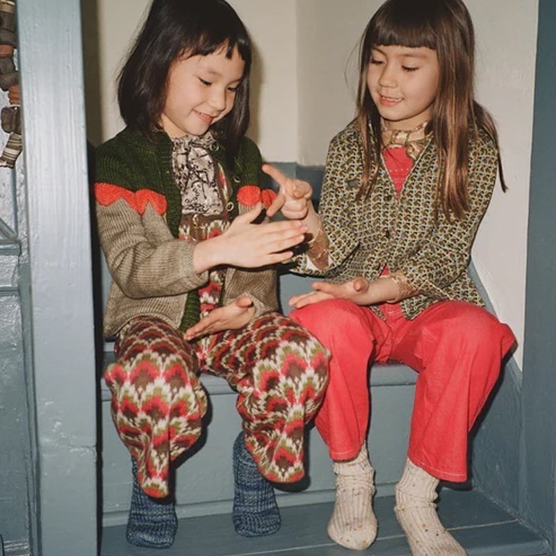 Misha&Puff】Scallop Yoke Cardigan - MP172029-01