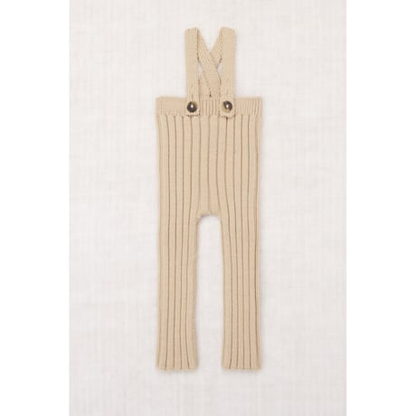 Misha&Puff リブオーバーオール ☆MISHA & PUFF Long Overall (Basil railroad) - SEN_TO_SENCE