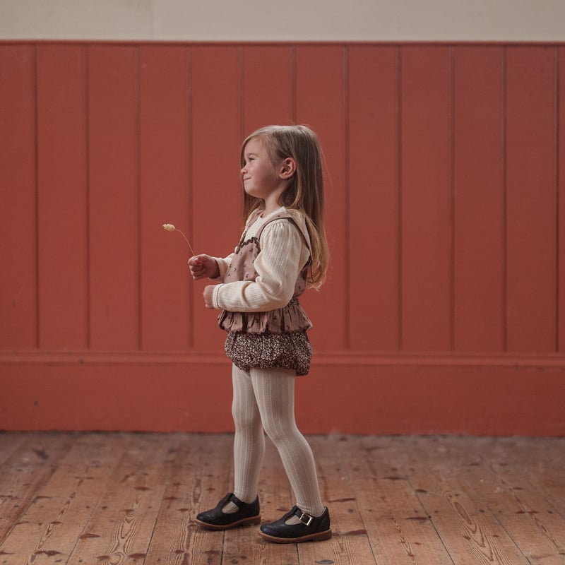 Little Cotton Clothes ロンパース Little Cotton Clothes - Frilly Romper Combe Flo