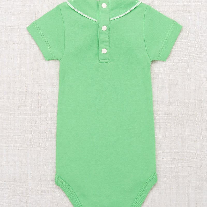 Misha&Puff】Short Sleeve Scout Onesie-383 Popsi Misha&Puff】Short Sleeve Scout Onesie-383 Popsi