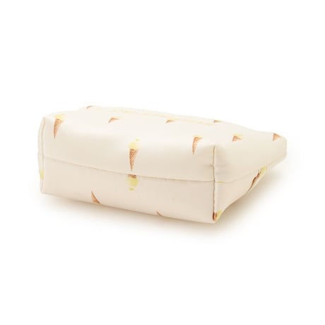 【 gelato pique 】 PWGB262633  ｿﾙﾍﾞﾎﾟｰﾁﾃｨｯｼｭﾎﾟｰﾁ YEL