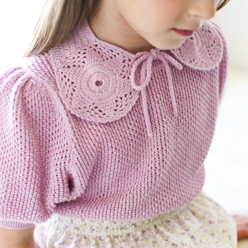 3月中旬入荷予定ご予約商品【 SOOR PLOOM 】Mimi Knit Top, Bubbl