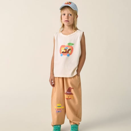 【The Campamento＆Zoey Kim】Squirrel  Tank Top- ECRU