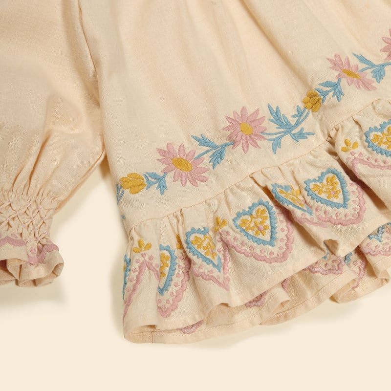 Apolina 】BETTINA BLOUSE - CASHEW | MIK & CO