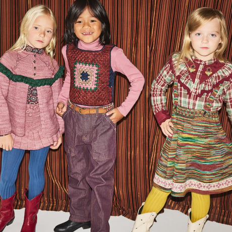【Misha&Puff】Skating Pond Skirt (Antique Rose)