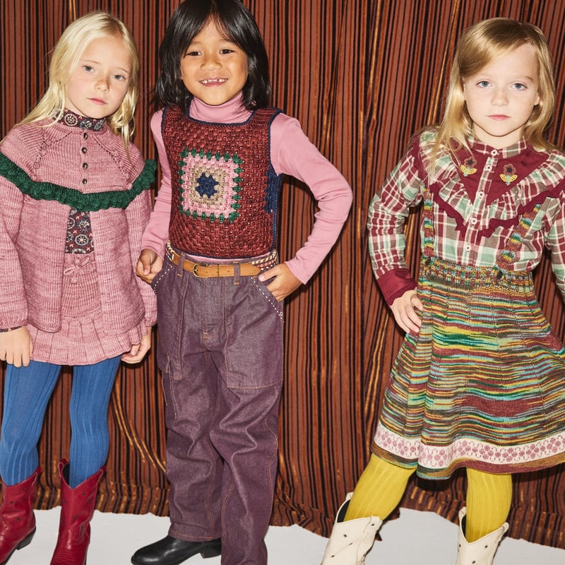 Misha&Puff】Skating Pond Skirt (Antique Rose) |