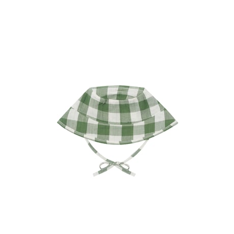 【organic zoo】 Dill Gingham Bucket Sun Hat