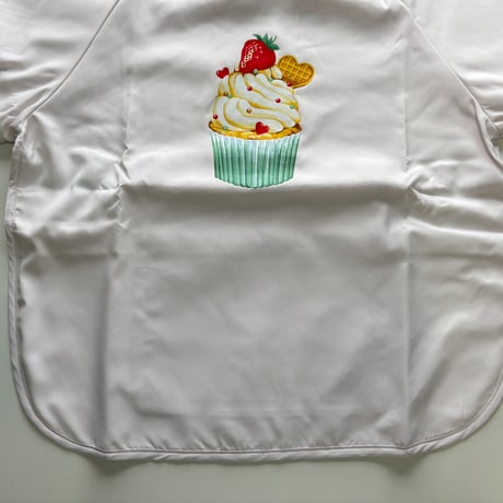 【mik＋】Original Raglan Sleeve Apron - Cup Cake（S/M/L）