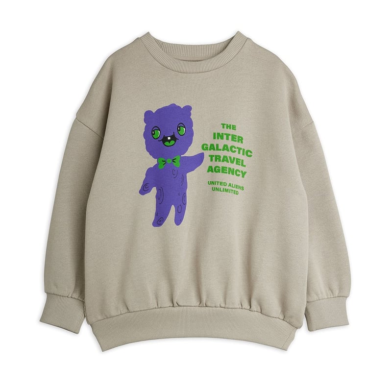 MINI RODINI 】Alien travel agency sp sweatshir