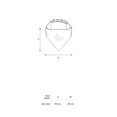【Bebe Organic】Alba Headscarf - Patchwork Embroidery