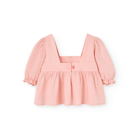 【The Animals Observatory】 MANDRIL BLOUSE - SOFTPINK