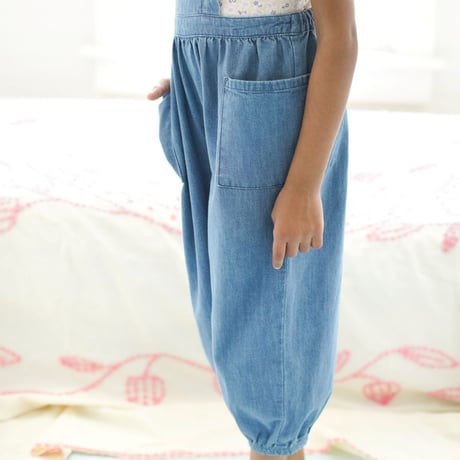 【 SOOR PLOOM 】 OPAL OVERALL, ECO WASH