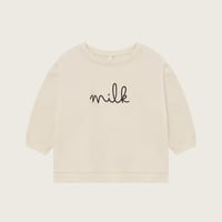 【organic zoo】 Milk Sweatshirt Undyed