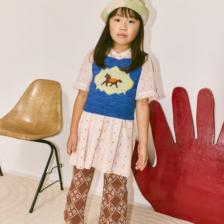 【Misha&Puff】 VOYAGE DRESS (AZALEA BLOSSOM PLAID)