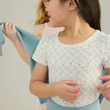 last 1 【 SOOR PLOOM 】Capri Legging, Azul
