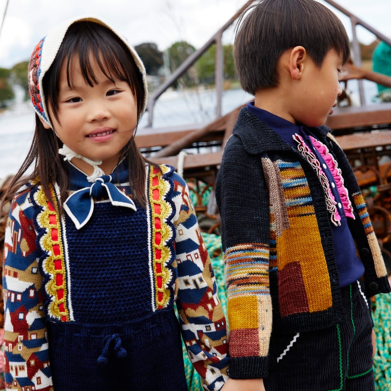 Misha&Puff】Beau Top - Maritime Blue | MIK & CO 