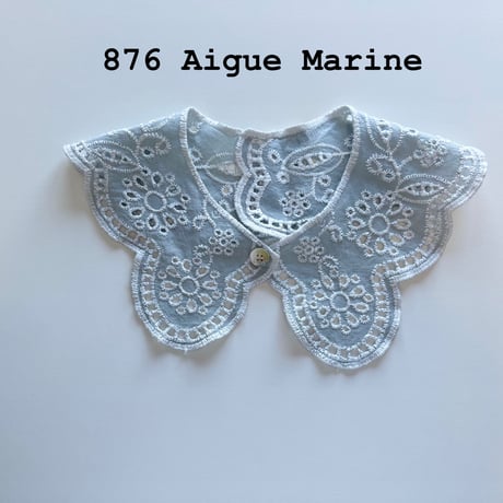 【 Collegien 】5960 Claudine- Broderie Anglaise Collar