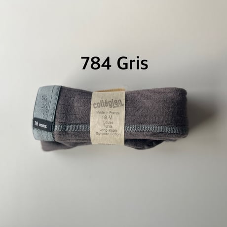 【Collegien】5990  Louise - Ribbed Tights