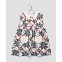【 little cotton clothes 】Olivia Dress Patchwork Floral