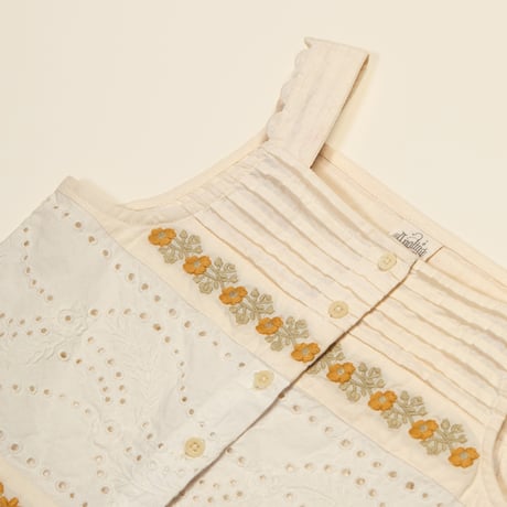 【 Apolina 】 ROSALIE SUNTOP - CREAM