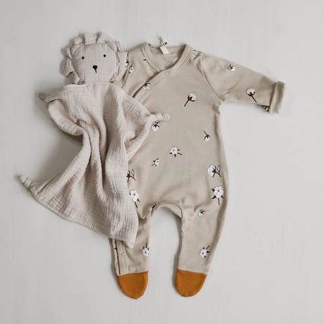 【organic zoo】 Cottonfield Suit with contrast feet