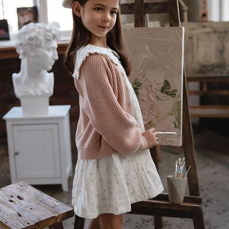 【 Jamie kay 】 JKFO262049 ﾓｽﾘﾝﾜﾝﾋﾟｰｽ Solange Sn  IVR（size 80~120）