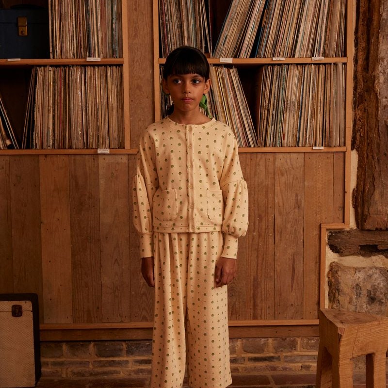 Apolina Bette Dress - Dried Moss 3-5Y Apolina: Our AW24