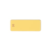 Drop1【Repose AMS】 squared hair clip-soft yellow