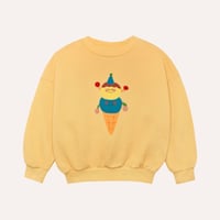 【The Campamento＆Zoey Kim】SwearShirt  Ice Cream - YELLOW