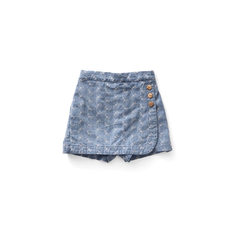 SOOR PLOOM 】 OLIVE SKORT, EMBROIDERED DENIM | SOOR PLOOM 】 OLIVE SKORT, EMBROIDERED DENIM |